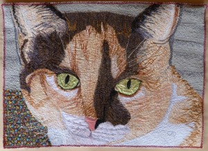 Morgana Fabric and Thread 12.5" x 17"