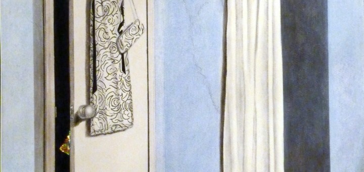 The Wedding Dress, Oil Pastel, 30" x 24"